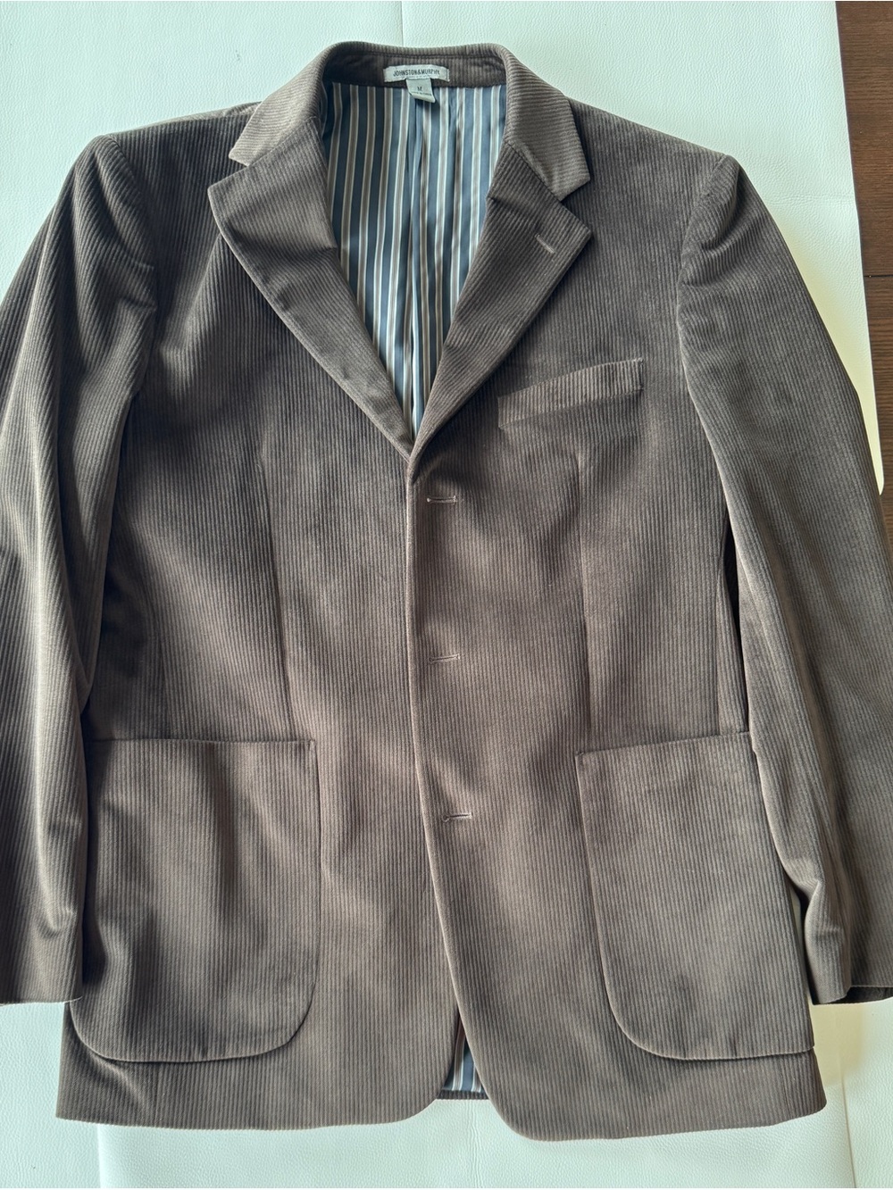 Johnston & Murphy Brown Corduroy Sport Coat
